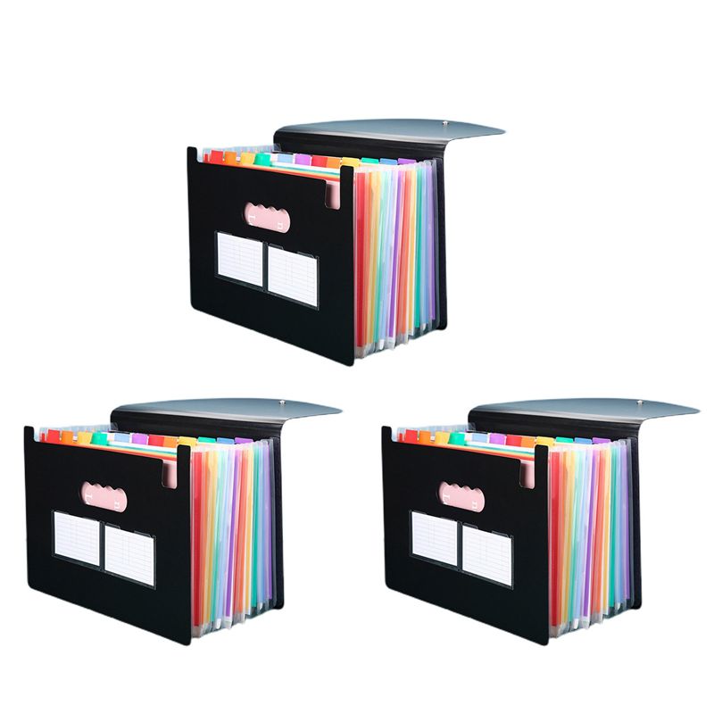 Expandable Accordion File Folder 13 Pockets - Cartella Portadocumenti Espandibile A4 con 13