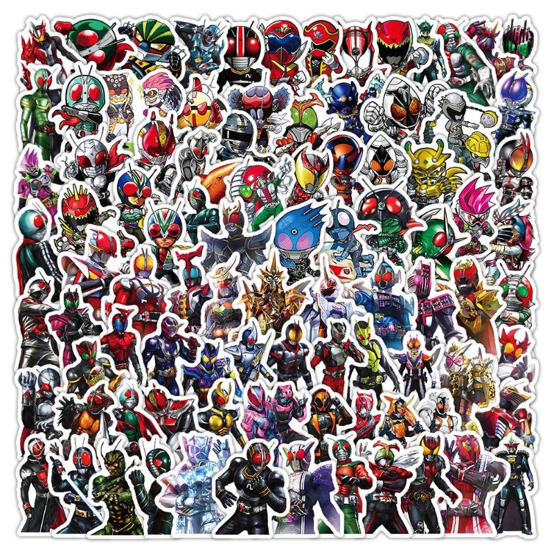 Desk Accessories - 103 Pezzi Adesivi Estetici Kamen Rider,