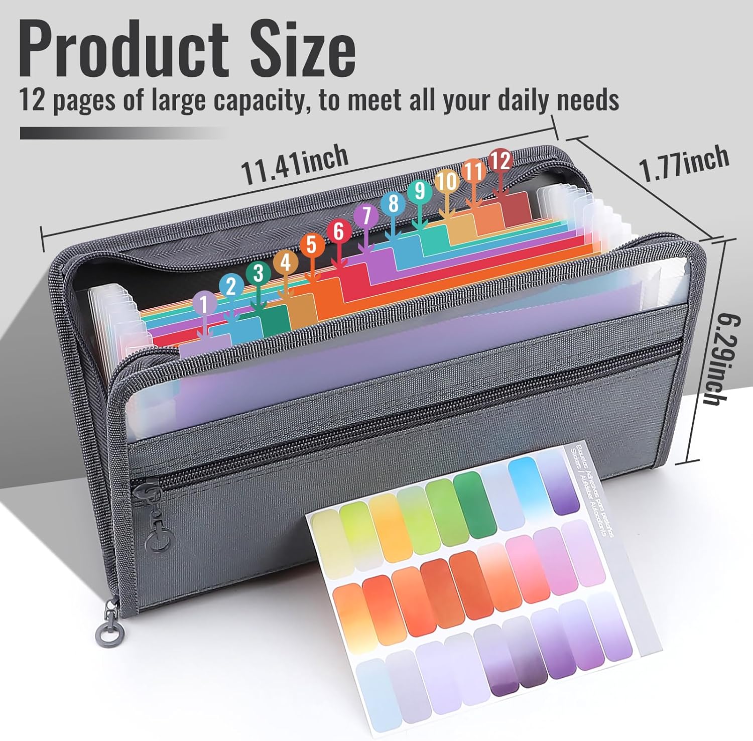 Organizer per Documenti A6 a F - Expandable Accordion File Folder 13 Pockets recensione e prezzo