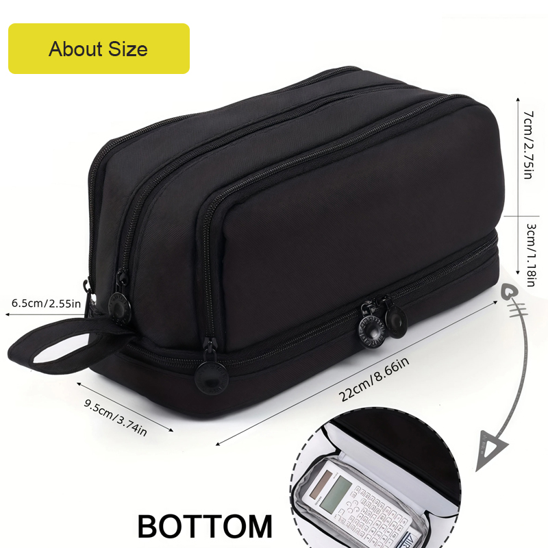 Astuccio a 4 Scomparti di Gran - Aesthetic Large Pencil Case Pouch recensione e prezzo